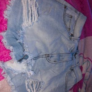 Jean shorts